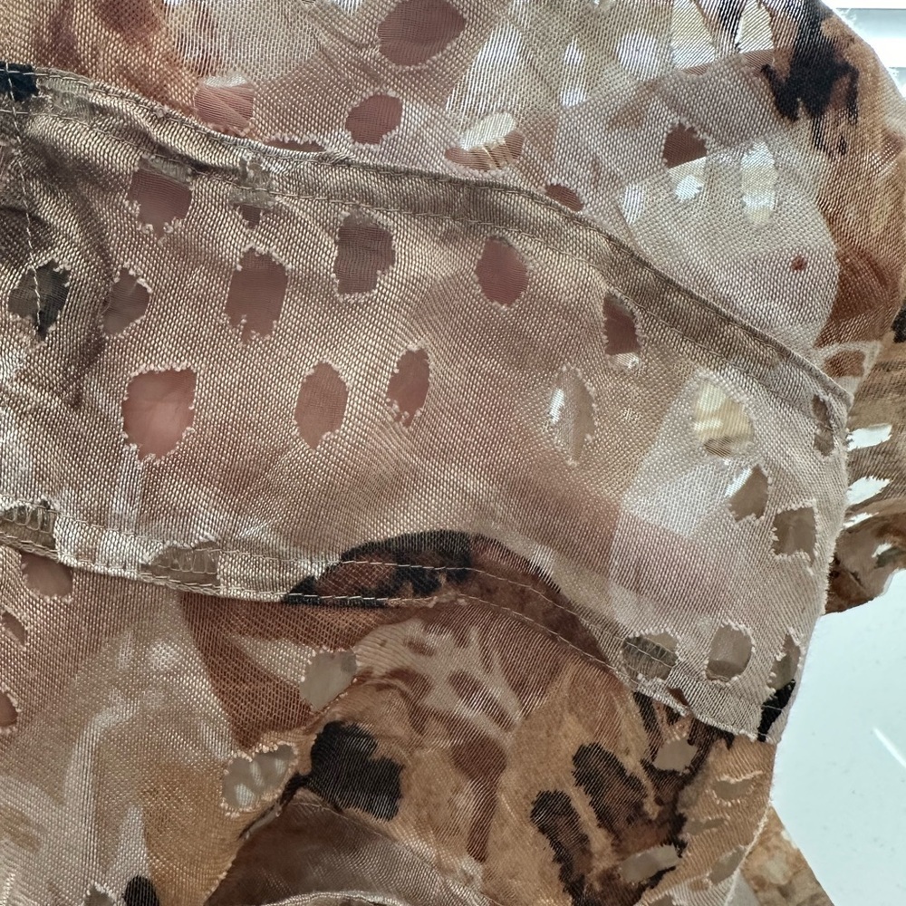 Ruby Road Floral Button Front Jacket Adjustable S… - image 8